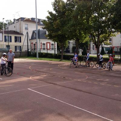 L'école de cyclisme : 1er entraînement le 28/09/13